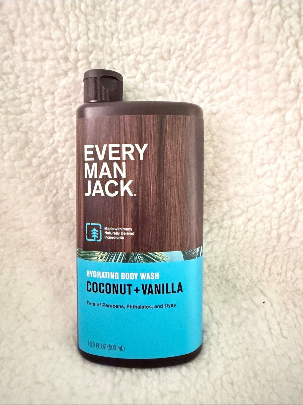EVERY MAN JACK Hydrating Body Wash Coconut + Vanilla - Blue/Brown